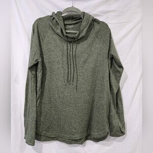 Athleta Uptemp Green Women's Hoodie Like New Size Large